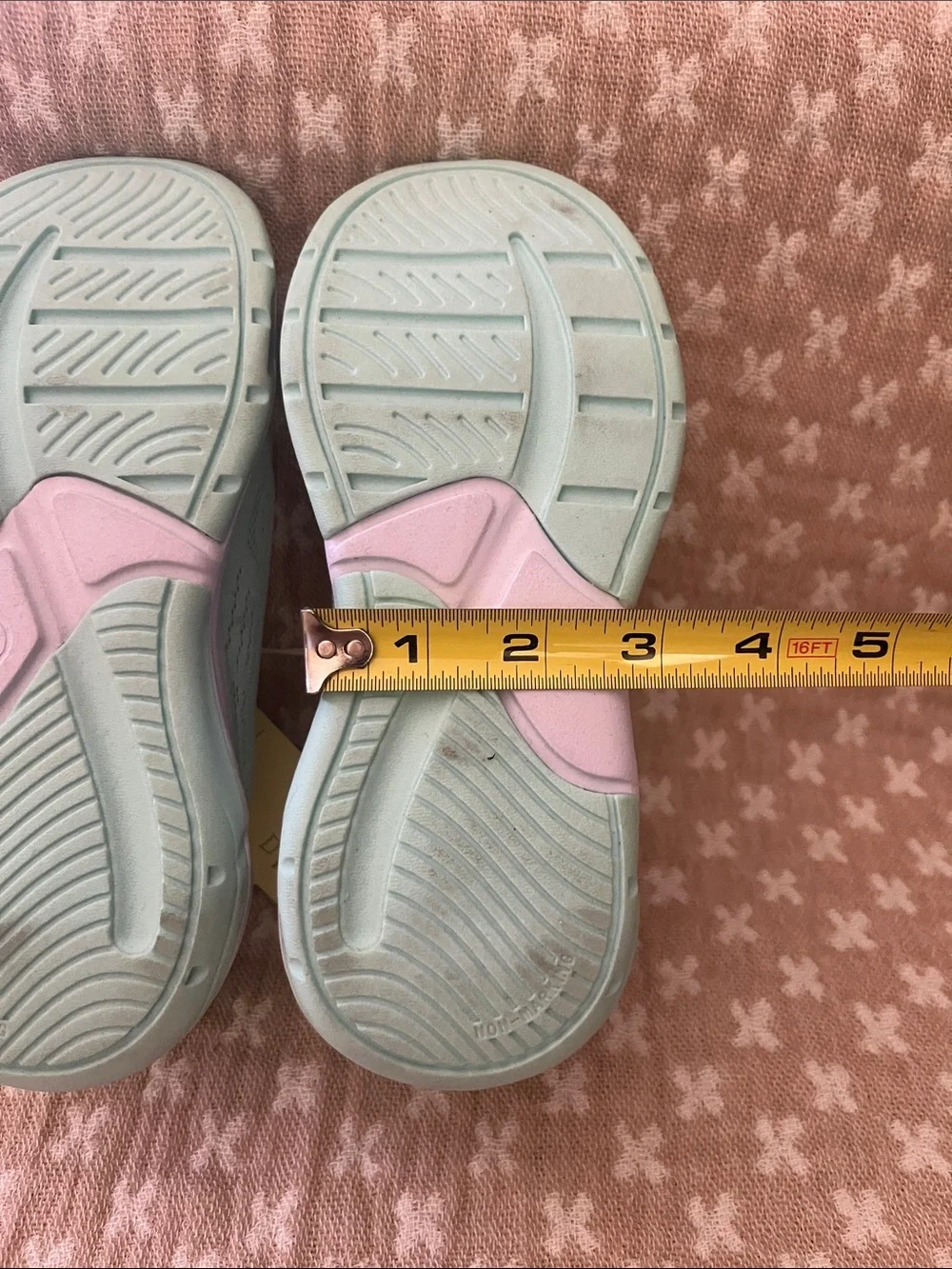 all in motion Light Mint and Pink Kids' Sneakers